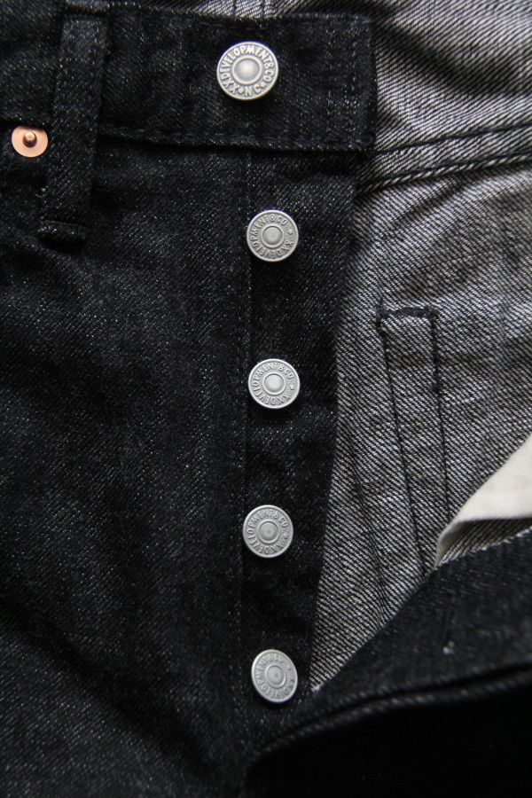 NOCOMPLY JEANS "MONO" Jeans NC66E-80 黑色牛仔褲,XX DEVELOPMENT,One Wash,13.5 oz ,Selvedge Denim,日本製,布邊丹寧,舊化處理,排扣,鎖鏈車縫,名古屋獨立服裝廠,