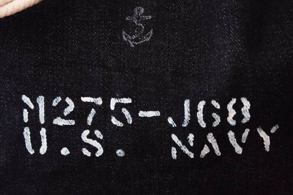 The W & Anchor Bros. Military Navy bag Faith,丹寧 denim,台南 男裝 選物店,老派 mr old