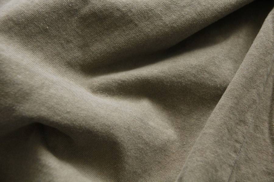 SURE'S LONG SLEEVE T-SHIRT (OCHER) XX DEVELOPMENT,日本製,名古屋獨立服裝廠,
Pigment Dye 染色,薄長袖,秋冬穿搭