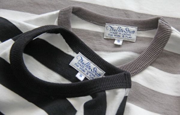 The Rite Stuff - Border Stripe Tee (Gray) 條紋短t,Stripe,復古 條紋 t,John Lofgren 日本,日製,heddels,