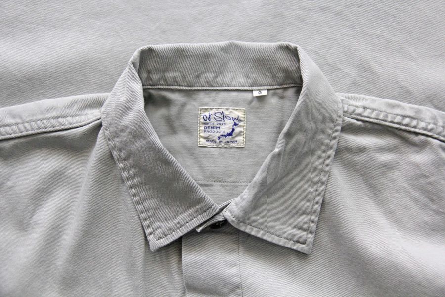 orSlow - 60'S Cotton Twill Shortsleeve Work Shirt orSlow ,短袖襯衫,