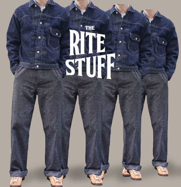 The Rite Stuff-Daybreak Salt & Pepper Work Pants/Navy The Rite Stuff,胡椒鹽布,John Lofgren,日製,工作褲款,10 oz,1930年代風格,Heddels,專欄編輯