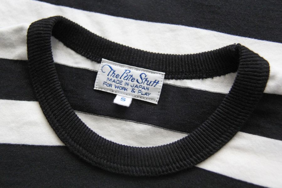 The Rite Stuff - Border Stripe Tee (Black) 條紋短t,The Rite Stuff,John Lofgren 日本,heddels 網站,1940 年代 風格,男 經典服飾,