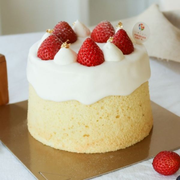 雪藏草莓 生日蛋糕,戚風蛋糕,奶油蛋糕,台中蛋糕,台中甜點