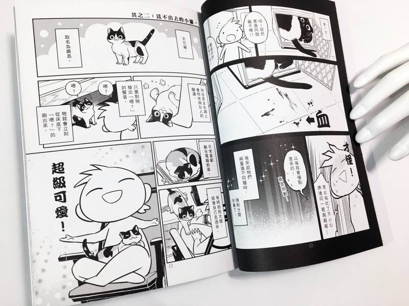 貓咪與牠們的產地 Vol.4 (完) -頸椎骨折實驗記錄報告 頸椎,七月半,台灣漫畫,原創,貓,貓咪漫畫