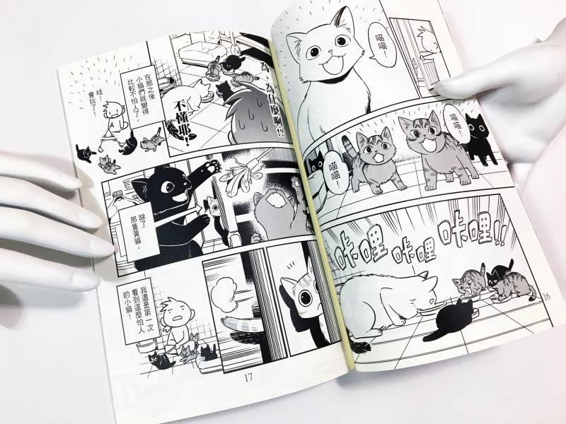 貓咪與牠們的產地 Vol.2 -頸椎骨折實驗記錄報告 頸椎,七月半,台灣漫畫,原創,貓,貓咪漫畫