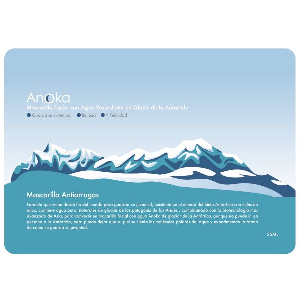 南極冰川水面膜 ♡ 凍齡系列 Anoka, Anoka Asia, 南極冰川水, 南極冰川水面膜, 凍齡系列, 抗老面膜