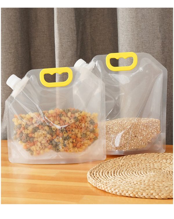手提式分裝袋 攜帶式分裝 戶外分裝 分裝袋 米 豆子 乾糧 收納袋 