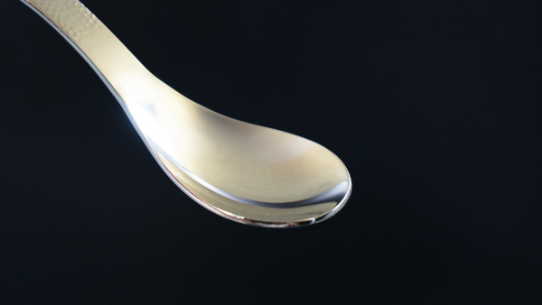 TIGT - 鈦錘勺 <鈦銀色> 一支裝 TIGT 鈦金屬 鈦錘勺 鈦湯匙 勺子 石紋色 健康 無毒