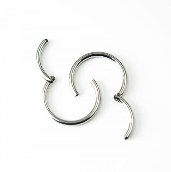 TIGT - 鈦金屬耳圈 (一組兩個)-直徑10mm 
