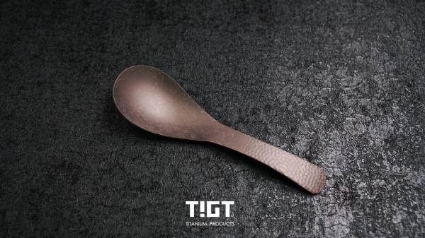 TIGT - 鈦錘勺 <石紋色> 一支裝 TIGT 鈦金屬 鈦錘勺 鈦湯匙 勺子 石紋色 健康 無毒