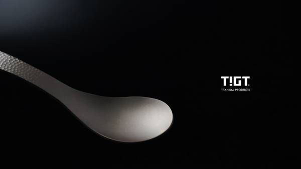 TIGT - 鈦錘勺 <Dark> 一支裝 TIGT 鈦金屬 鈦錘勺 鈦湯匙 勺子 Dark 烏勺 健康 無毒
