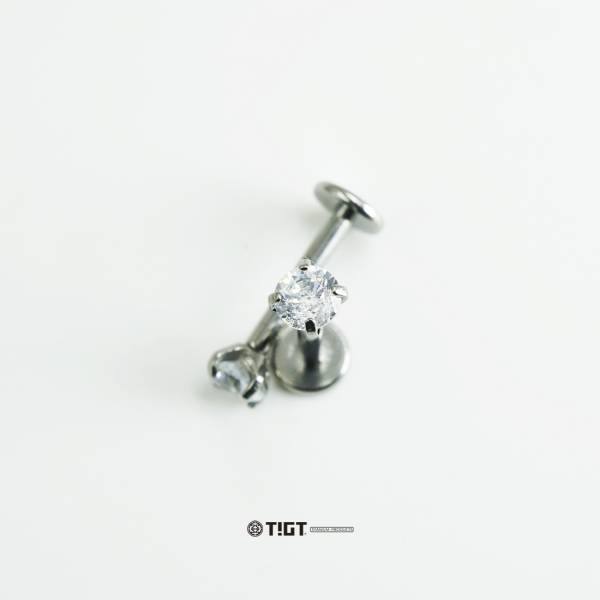 TIGT - 鈦金屬針體 + 鋯石 (一組兩支) 