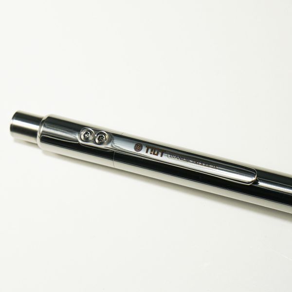 TIGT - 鈦金屬按壓筆 - 採用國際通用G2規格筆芯 學習,鈦金屬,BMW,Tesla,筆,萬寶龍,鋼珠筆,簽約,Audi