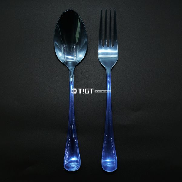 TIGT - 鈦叉匙組 - 套組內含：湯匙、叉子各一只 鈦金屬餐具,湯匙,叉子,健康,保健,無負擔