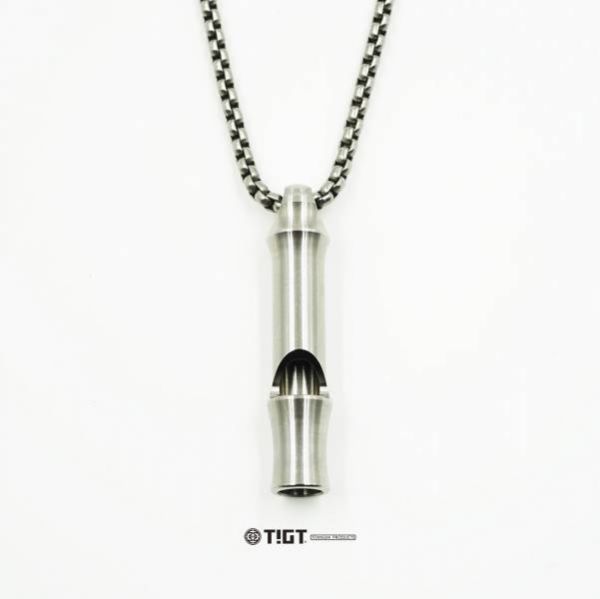 TIGT - 鈦金屬箱環項鍊- 650mm 長 
