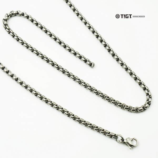 TIGT - 鈦金屬箱環項鍊- 650mm 長 