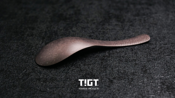 TIGT - 鈦錘勺 <石紋色> 一支裝 TIGT 鈦金屬 鈦錘勺 鈦湯匙 勺子 石紋色 健康 無毒