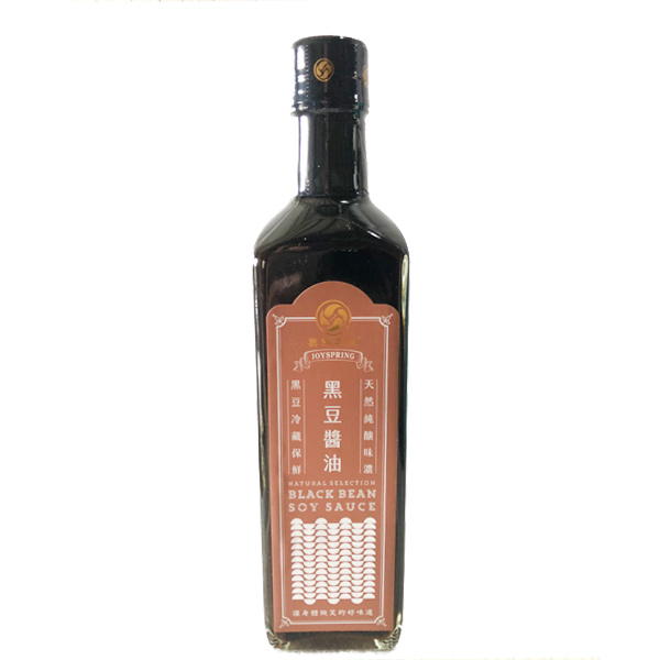 喜樂之泉黑豆醬油500ml-全素 