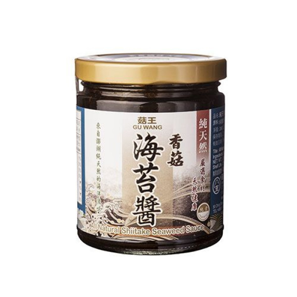 菇王純天然香菇海苔醬240g-全素 