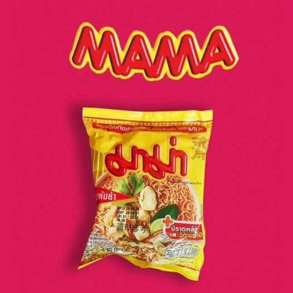泰國MAMA素食酸辣風味麵(單包)-全素 