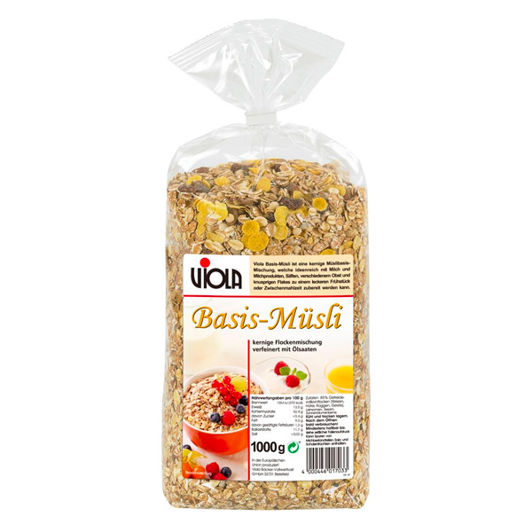 Viola 麥維樂原味穀片-1kg-全素 