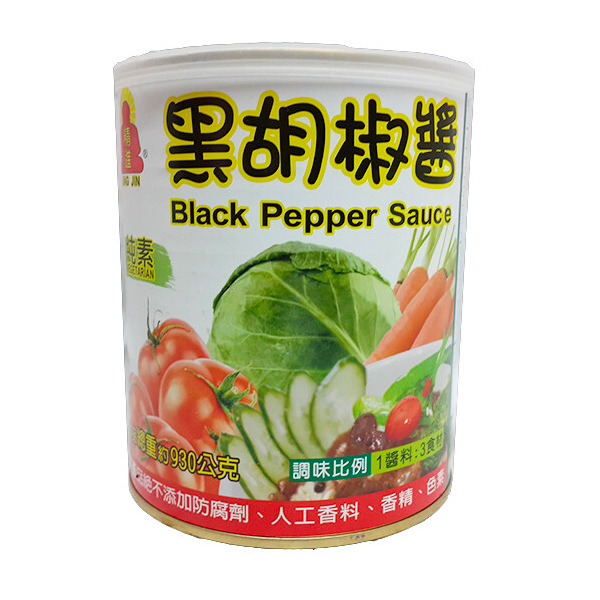 精進黑胡椒醬850g-全素 
