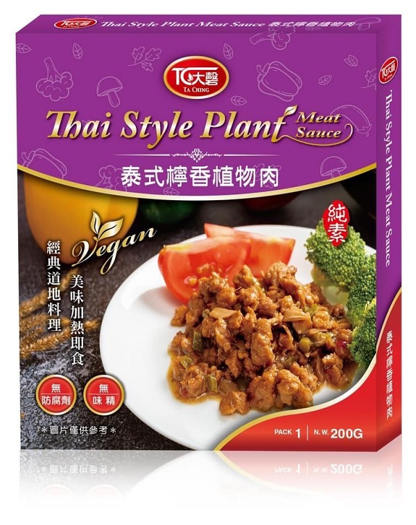 大磬泰式檸香植物肉200g-全素 