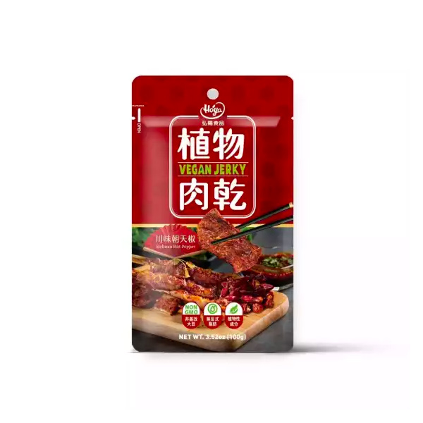 Hoya植物肉乾50g(川味朝天椒)-全素 