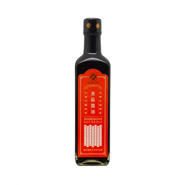 喜樂之泉天然香菇醬油500ml-全素 