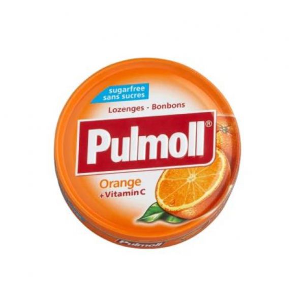 Pulmoll無糖喉糖(橘子)45g-全素 