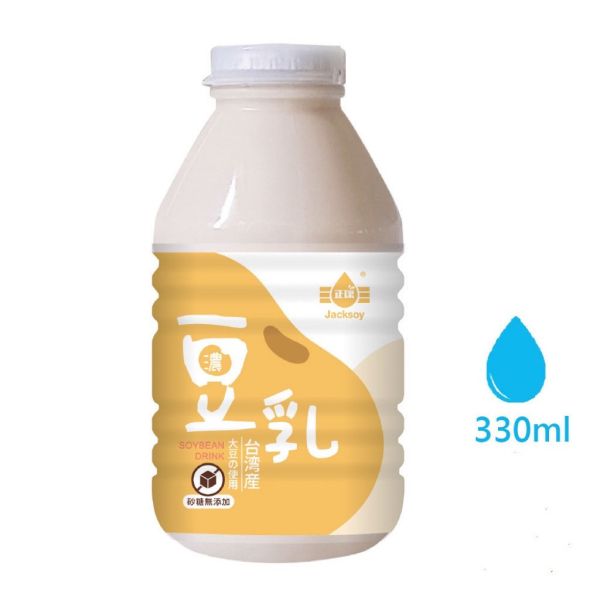 Jacksoy濃豆奶(砂糖無添加)330ml-全素 