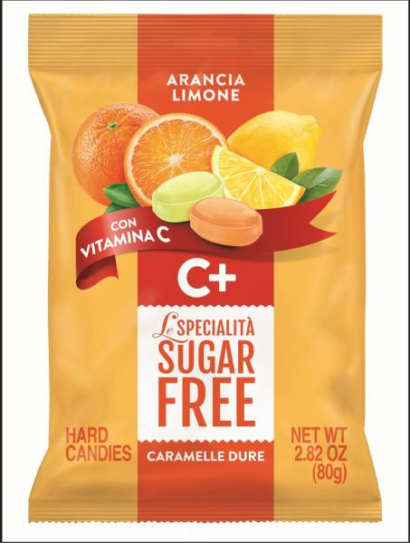 Serra夏瑞-義大利無糖柑橘檸檬風味糖80g-全素 