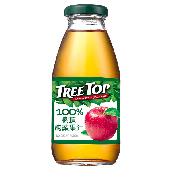 樹頂Treetop100%純蘋果汁300ml-全素 
