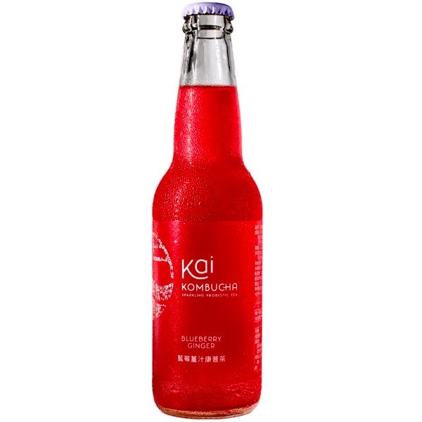Kai康普茶(藍莓薑汁)330ml-全素 