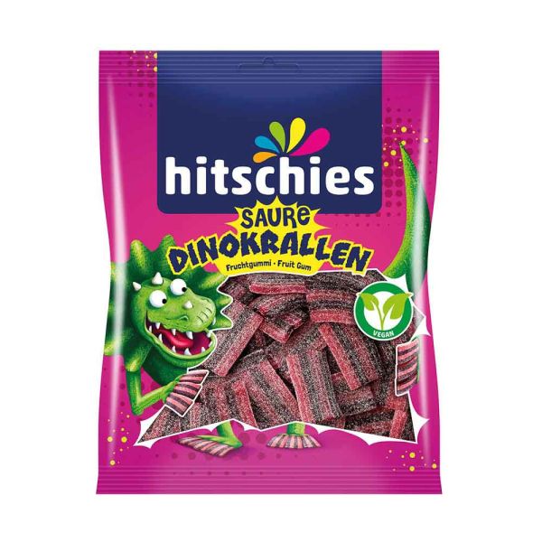德國Hitschies希趣樂酸扁帶軟糖(莓果風味)125g-全素 