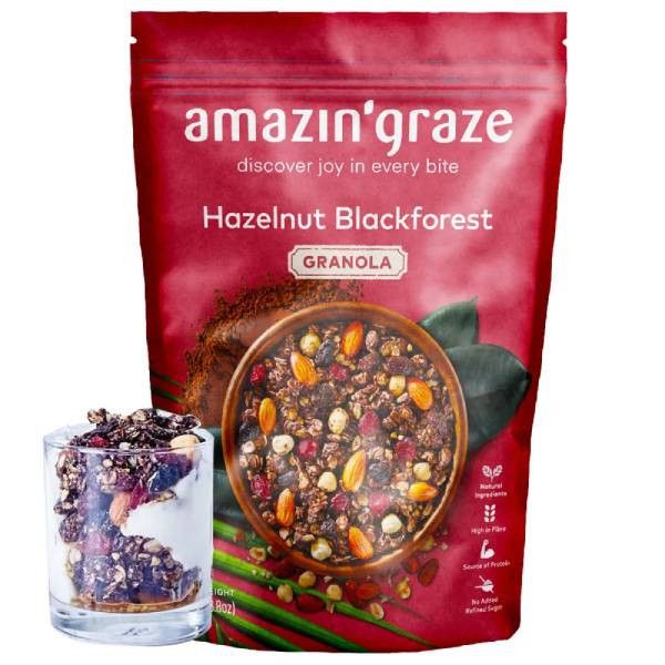 Amazin Graze堅果燕麥脆片(榛果巧克力)250g-全素 