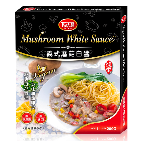 大磬純素義式蘑菇白醬200g-全素 