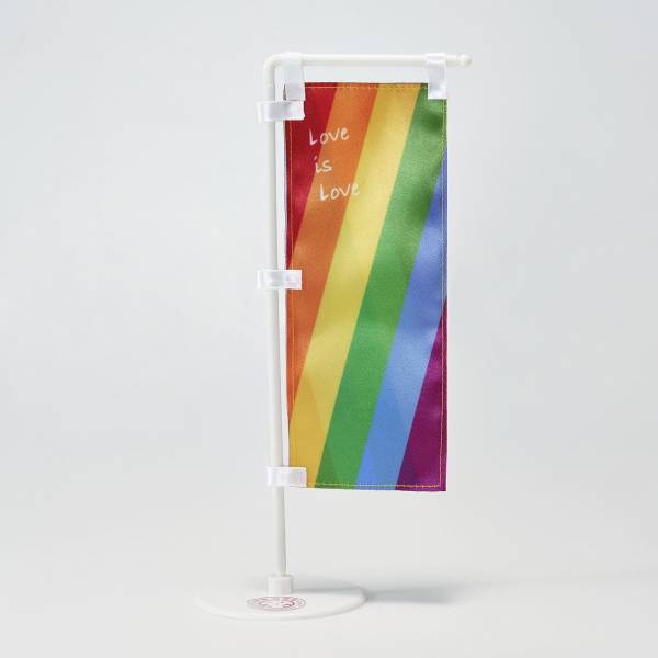 Pride Table Flag 彩虹商品,彩虹小物,旗子,桌上旗,辦公室