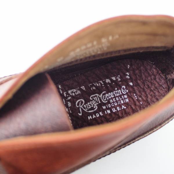 【In stock】Dr. Sole x Russell Moccasin:The Sporting Clays Chukka/Ski-grain 