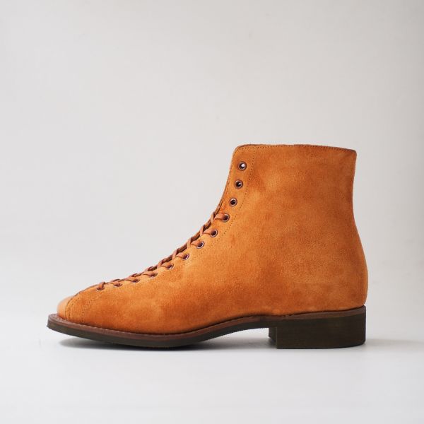 Dr. Sole Pioneer Collection: Game Changer/Sunset Orange drsole 鞋子,drsole 休閒鞋,drsole 自家品牌鞋款,復古休閒感工裝靴,復古 休閒 工裝靴,drsole game changer,game changer