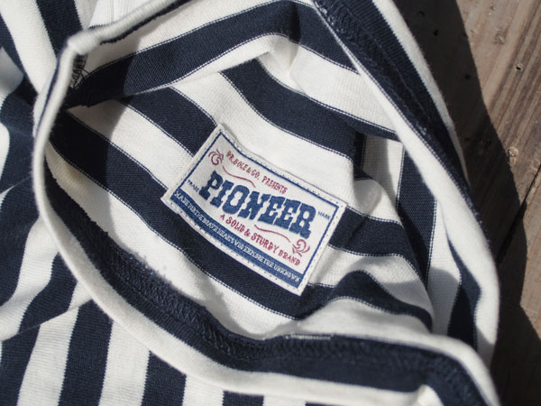 Pioneer: Gondolier Shirt（短袖） drsole短袖,drsole 短袖,dr sole 衣服,drsole t shirt,復古條紋短袖,復古 海軍藍 條紋短袖,drsole t恤