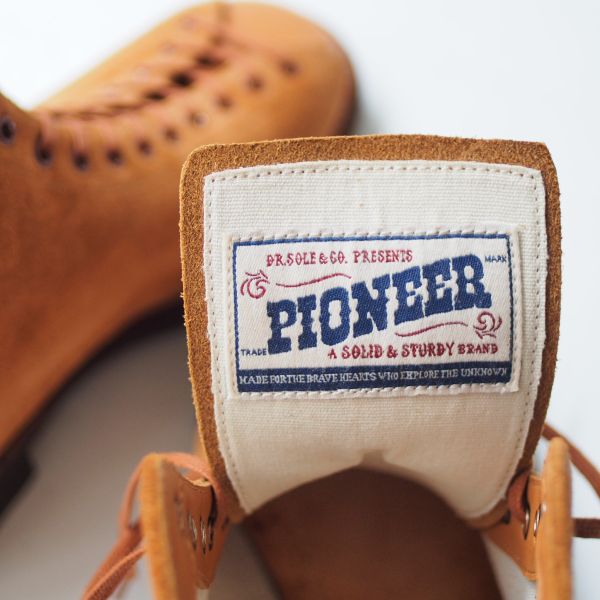 Pioneer: Game Changer老式運動鞋靴/Sunset Orange drsole 鞋子,drsole 休閒鞋,drsole 自家品牌鞋款,復古休閒感工裝靴,復古 休閒 工裝靴,drsole game changer,game changer