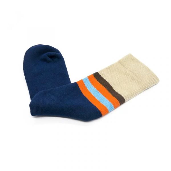 Vintage Stripe Socks - Beige 