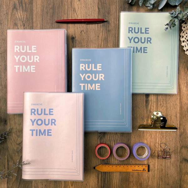 Rule Your Time 頁碼筆記本 v.3 [屋瓦] Dimanche,迪夢奇,Bullet Journal,子彈,頁碼