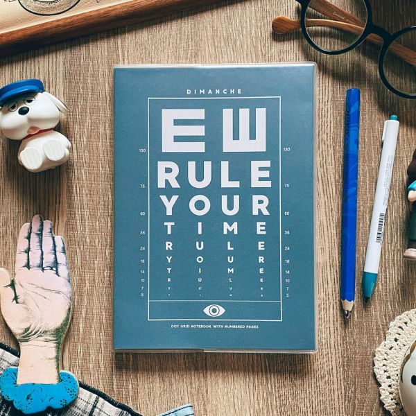 Rule Your Time 頁碼筆記本 v.4 Dimanche,迪夢奇,Bullet Journal,子彈,頁碼, 筆記