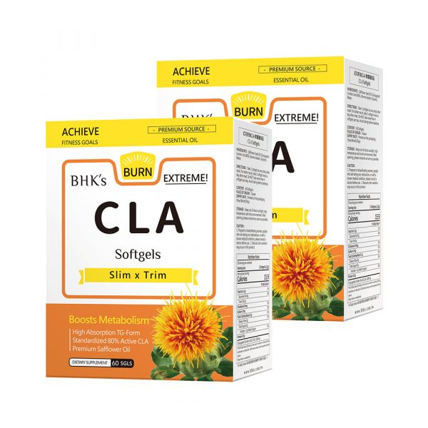 BHK's CLA Softgels【Fat Breakdown】 CLA,Conjugated Linoleic Acid, natural fatty acid,omega-6 fatty acid,burn fat