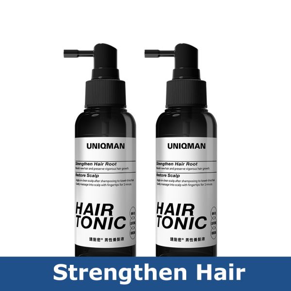 UNIQMAN Hair Tonic UNIQMAN Hair Tonic, strengthen hair, anti hair loss, scalp oil control, deodorize scalp odor, hair tonic, hair nourishment, hair care for men, hair growth
