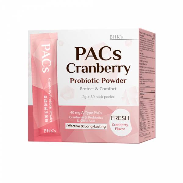 BHK's PACs Cranberry Probiotic Powder【Feminine Health】 Feminine care, UTI, cranberry for women, procyanidins type A, PACs, female probiotics, feminine health care product