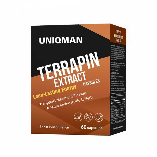 UNIQMAN Terrapin Extract Capsules【Male Endurance】 